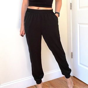 Forever 21 Hammered Satin Jogger Pant